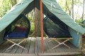 SansBug in a BoyScout tent 120x80 Shop