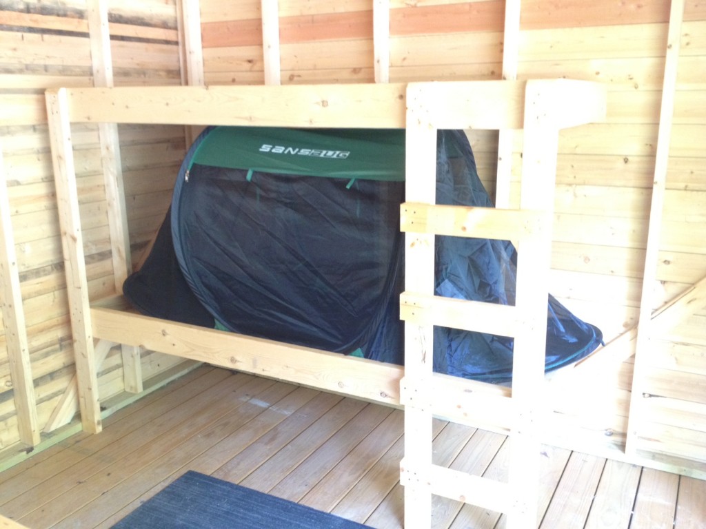 bunk bed tent