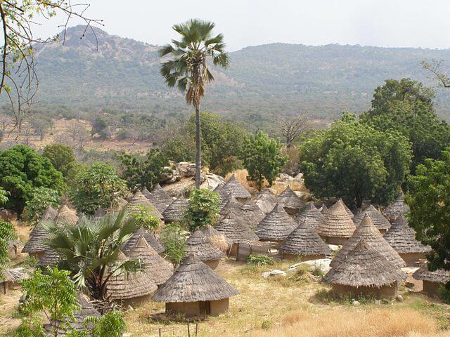mosquito nets for field research in Kedougou, Senegal, West Africa